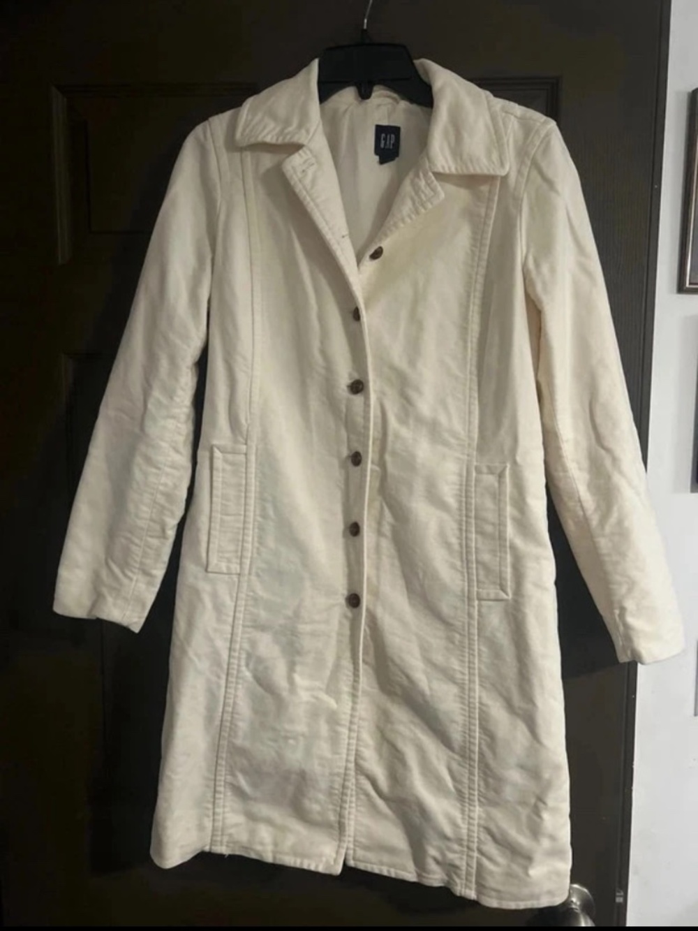 Gap Cream Fall Coat